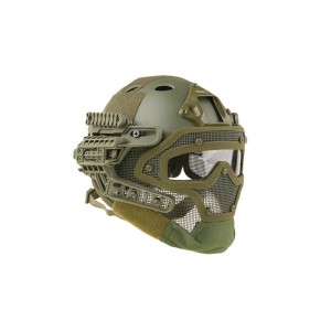 Защитная системаFAST Gunner Helmet (PJ) Replica - Olive Drab (Ultimate Tactical)